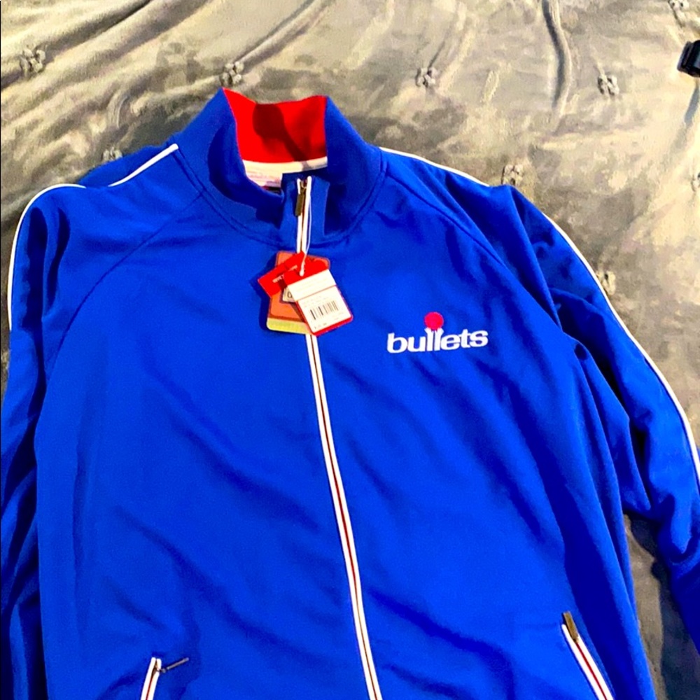 Hardwood Classics Bullets Track Jacket